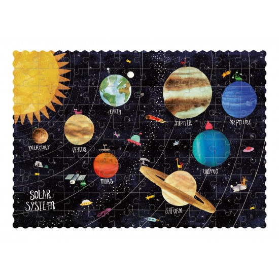 Puzzle Londji-100 piese, Cosmos