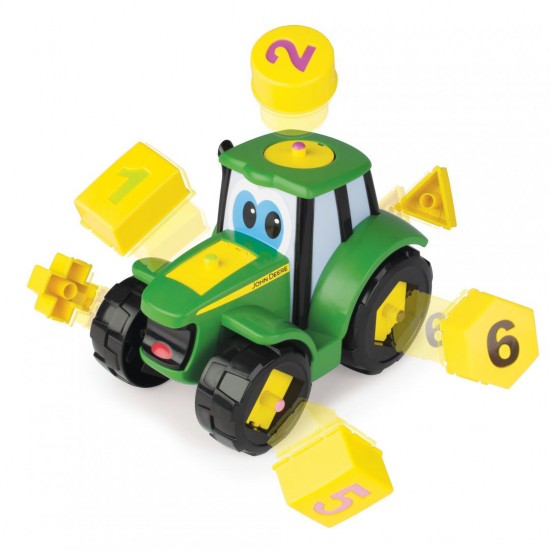Tractoras John Deere cu forme si cifre Tractoras John Deere cu forme si cifre